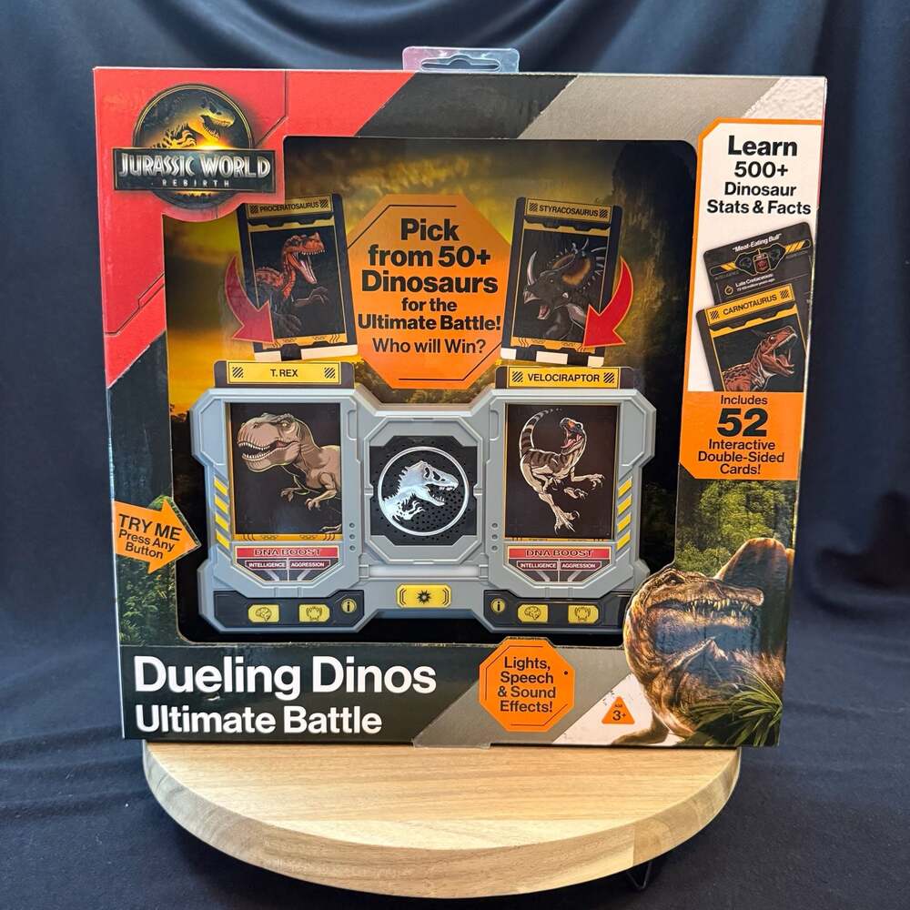 Jurassic World Rebirth Dueling Dinos Ultimate Battle Interactive Electronic Game
